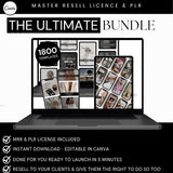 The Ultimate Digital Marketing Bundle: Done For You, Content For Faceless Instagram & tik tok with Master Resell Rights, Resell As Your Own, PLR